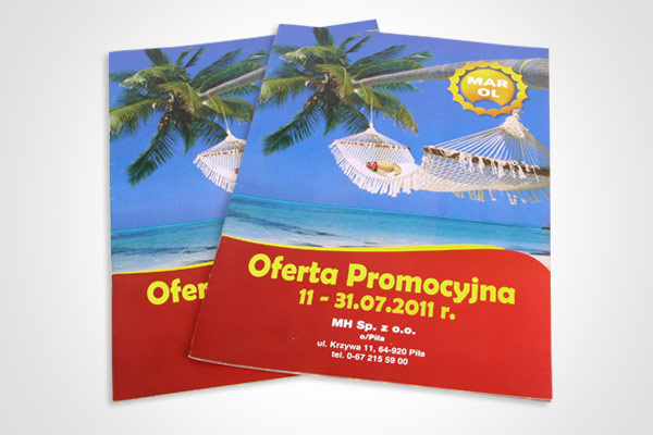 Katalogi z ofertą promocyjną