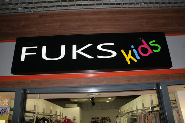 Reklama dla sklepu dla dzieci