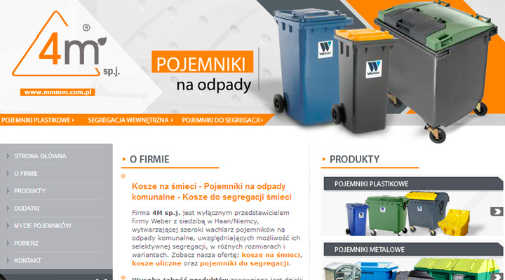 4M - pojemniki na odpady