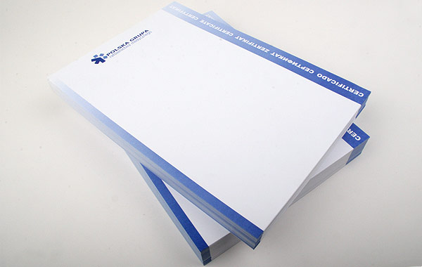Produkujemy notesy reklamowe A4