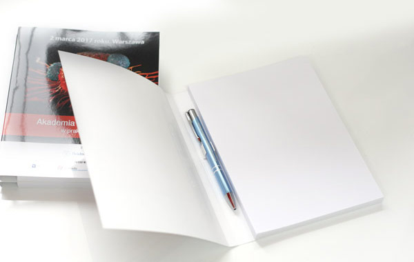 Notes z długopisem A5