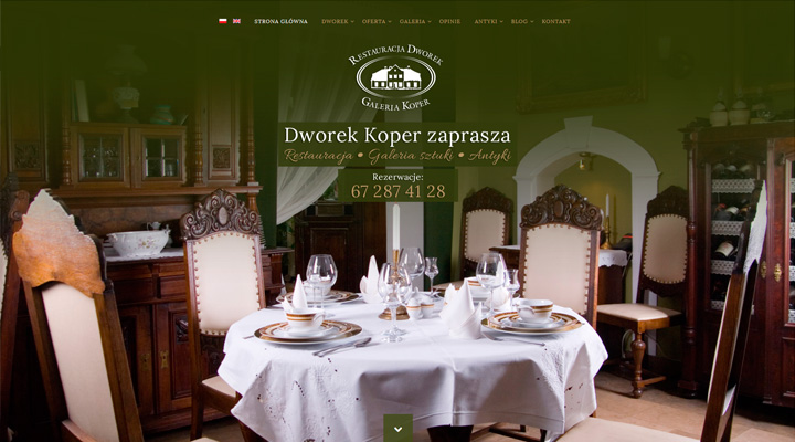 Dworek Koper w Grabównie
