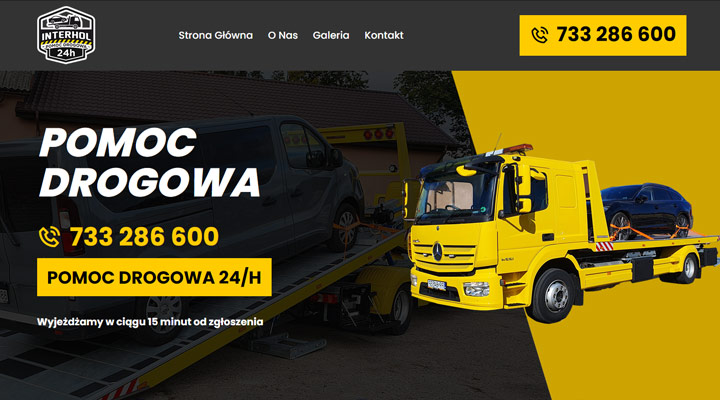 Pomoc drogowa - Interhol